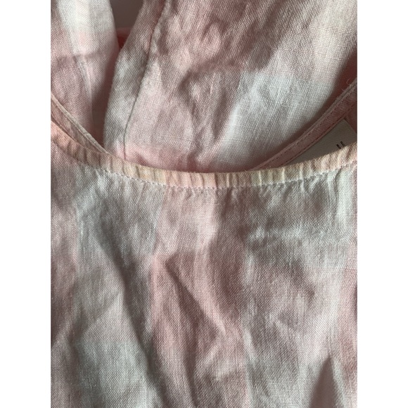 J Jill Love Linen Pink Plaid Sleeveless Top Women’s Size XL - Picture 5 of 5